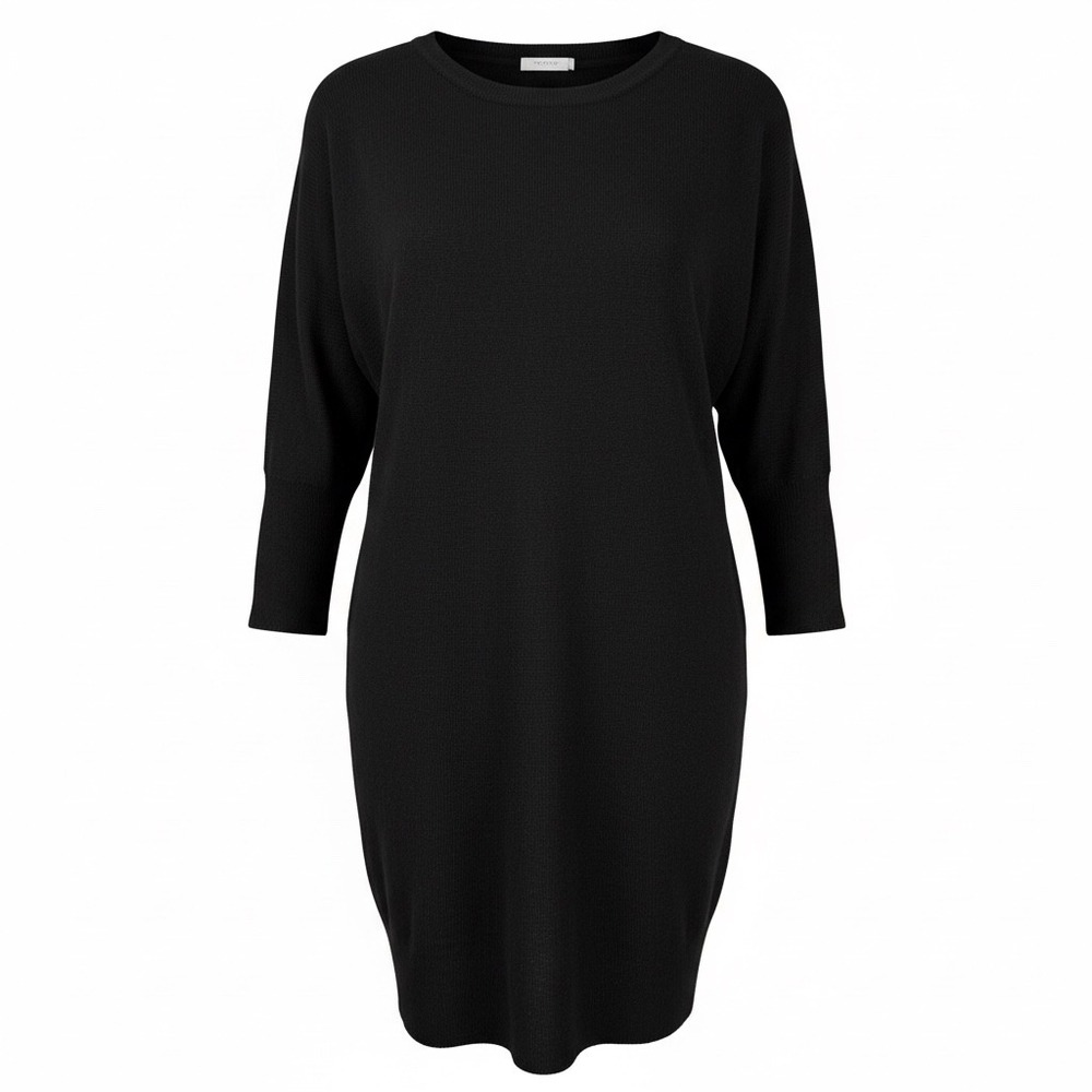 Comptoir des Cotonniers Black 100% Cashmere Pangus Sweater Dress Size 3